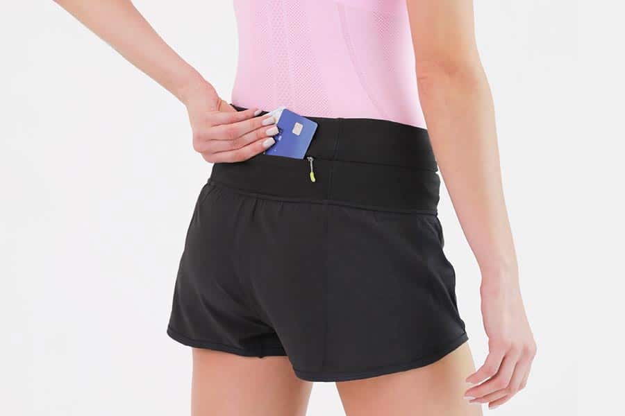 flipbelt shorts back