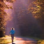 morgonlöpning med flipbelt